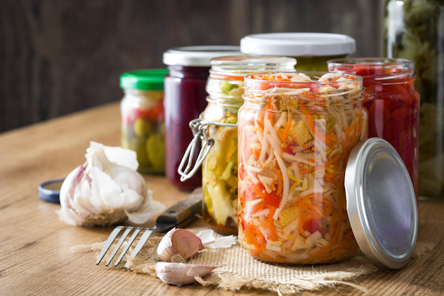 Including fermented foods in your diet can really improve your gut health.