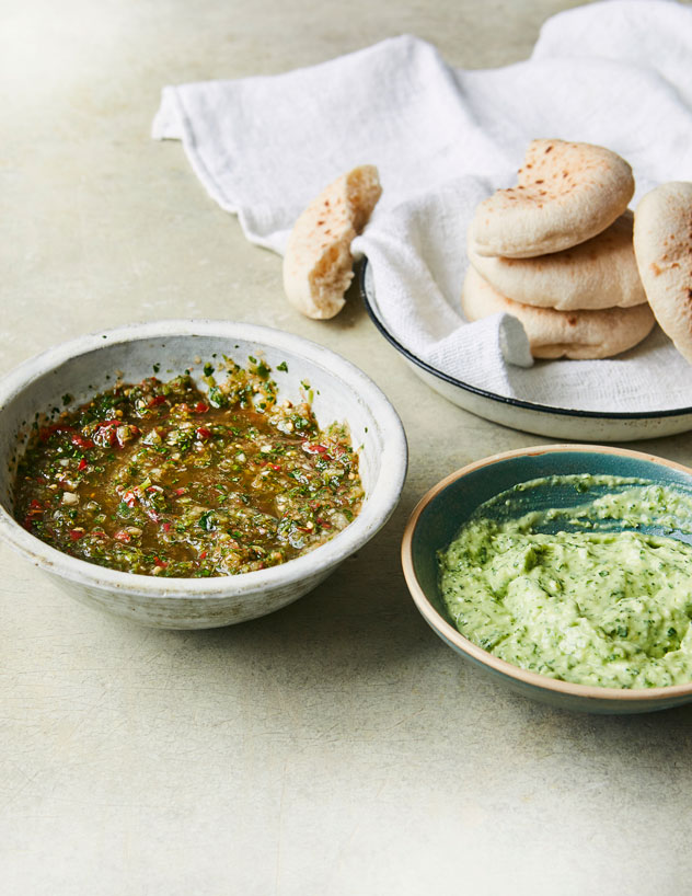 Green Chilli & Avocado Dip, by Munira Mahmud, from the Hubb Community Kitchen