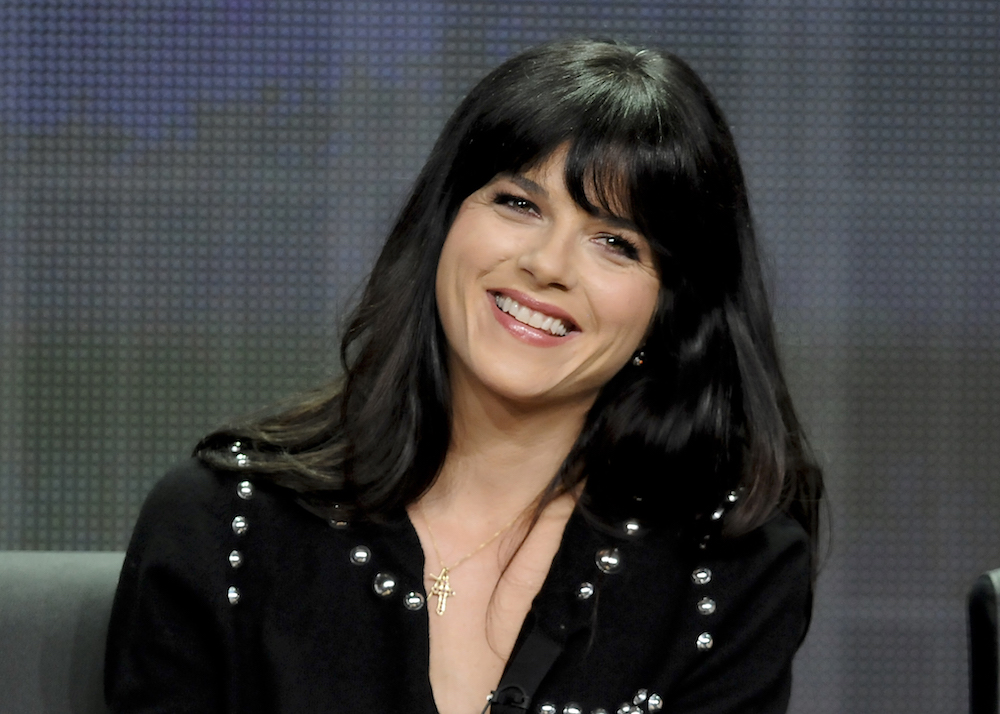 Actress Selma Blair from the FX show "Anger Management" takes part in a panel discussion at the FX Networks session of the 2012 Television Critics Association Summer Press Tour in Beverly Hills, California, July 28, 2012. REUTERS/Gus Ruelas (UNITED STATES - Tags: ENTERTAINMENT) - GM1E87T03WX01