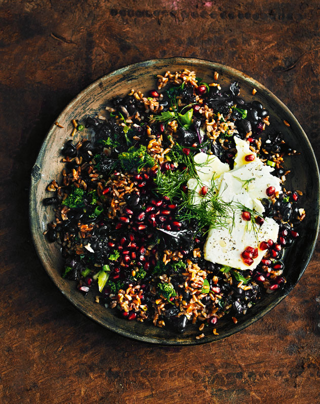 Fruity Rice Salad With Kale | MiNDFOOD Recipes
