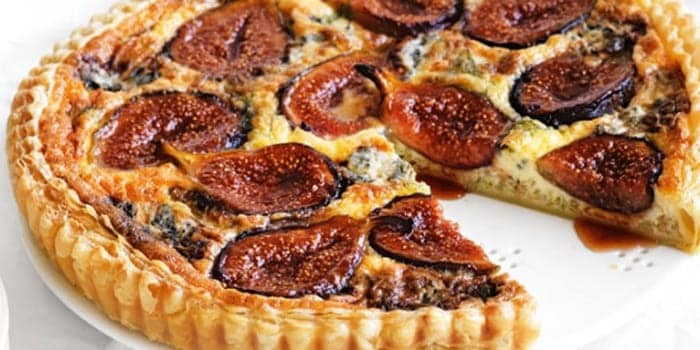 Caramelised Fig & Blue-Cheese Tart