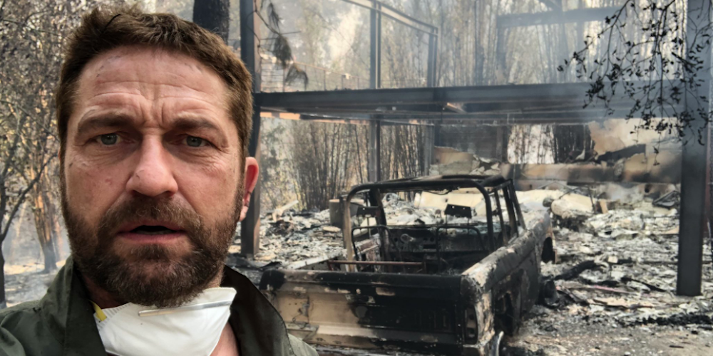 Gerard Butler left heartbroken as he loses his home to devastating California wildfires