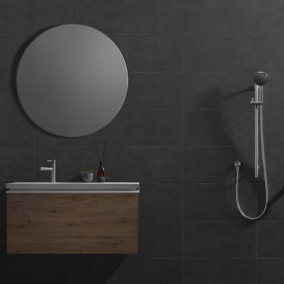 Bathroom renovations: Industrial look