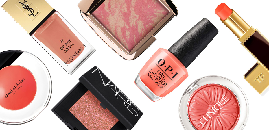 The Best Coral Make-Up to Wear Right Now