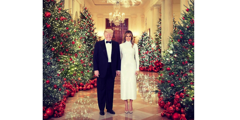 Merry Christmas from Donald and Melania Trump