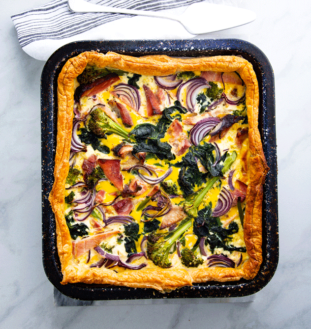 Ham & Spinach Picnic Pie | MiNDFOOD Recipes & Tips