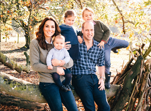 Merry Christmas from the Duke and Duchess of Cambridge