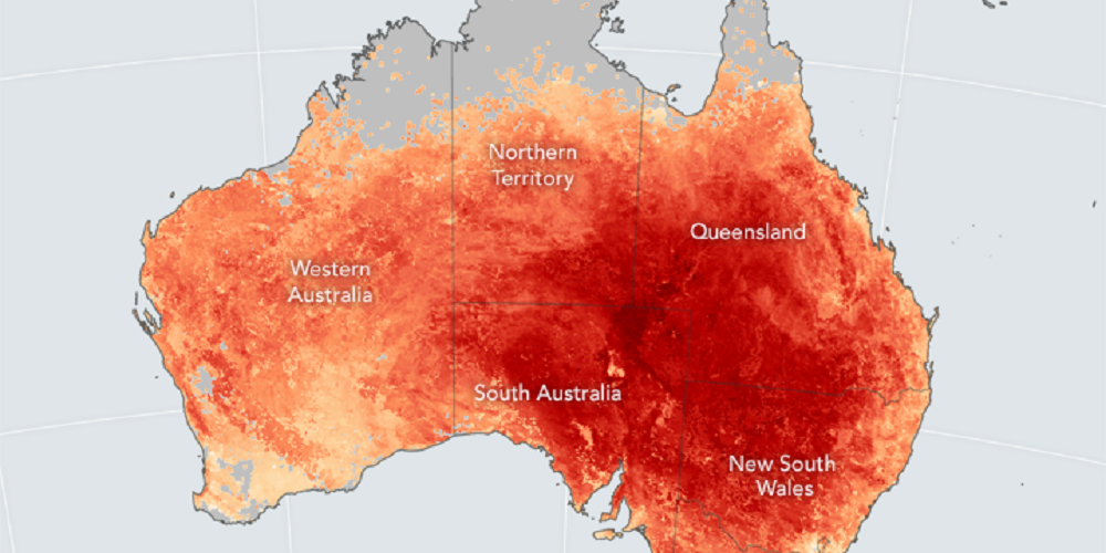 Australia heatwave: Adelaide has hottest day on record