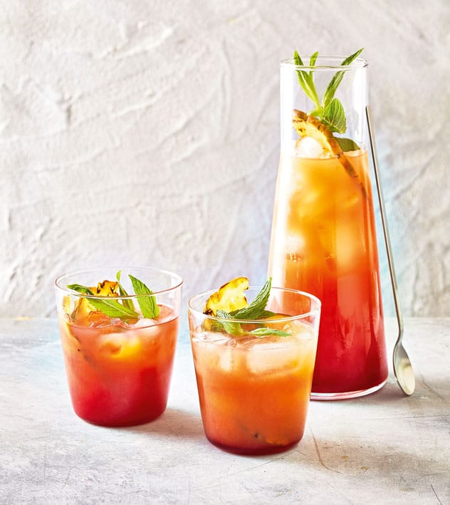 Pineapple Sunrise Mocktail