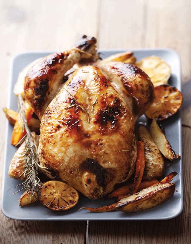 Roast Chicken with Lemon Recipe