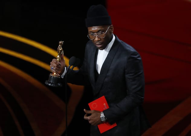 91st Academy Awards - Oscars Show - Hollywood, Los Angeles, California, U.S., February 24, 2019. Mahershala Ali accepts the Best Supporting Actor award for his role in "Green Book." Photo Credit: REUTERS/Mike Blake 