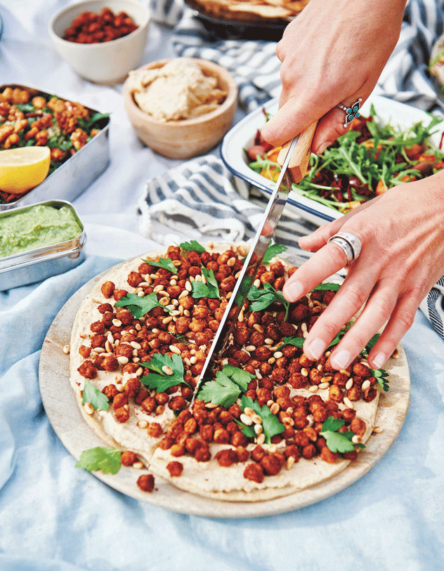 Spiced Chickpea Flatbreads | MiNDFOOD Recipes