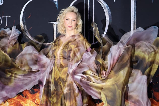 Gwendoline Christie arrives for the premiere of the final season of "Game of Thrones" at Radio City Music Hall in New York, U.S., April 3, 2019. Photo Credit: REUTERS/Caitlin Ochs 