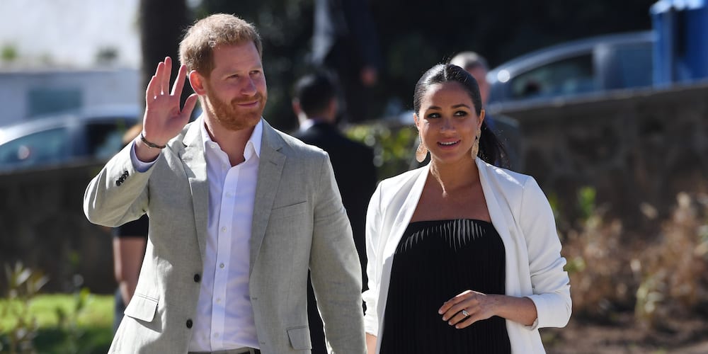 Britain's Meghan, Duchess of Sussex and Prince Harry the Duke of Sussex visit the Andalusian Gardens in Rabat, Morocco February 25, 2019. Facundo Arrizabalaga/Pool via REUTERS - RC18AE43AAA0