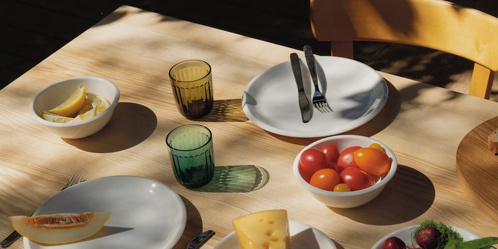 Raami tableware for modern dining