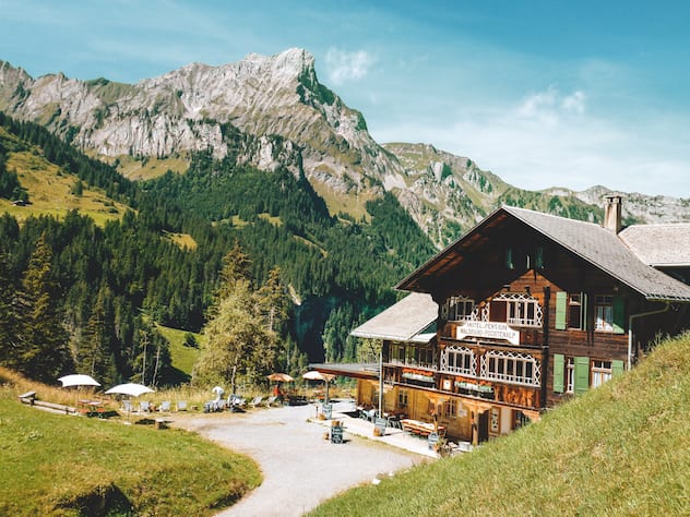 Switzerland's Via Alpina: Kiental, Waldrand-Pochtenalp