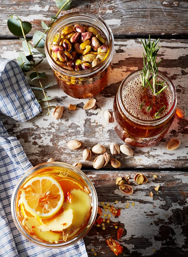 Floral Honey with Rosemary