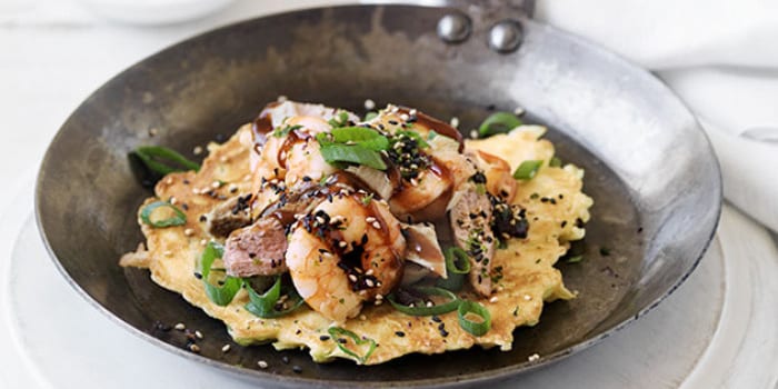 Okonomiyaki Japanese Pancakes