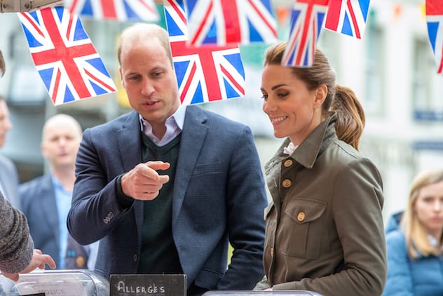 Kate Middleton and Prince William Cumbria