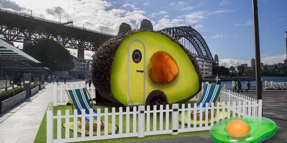 avocado-shaped condo