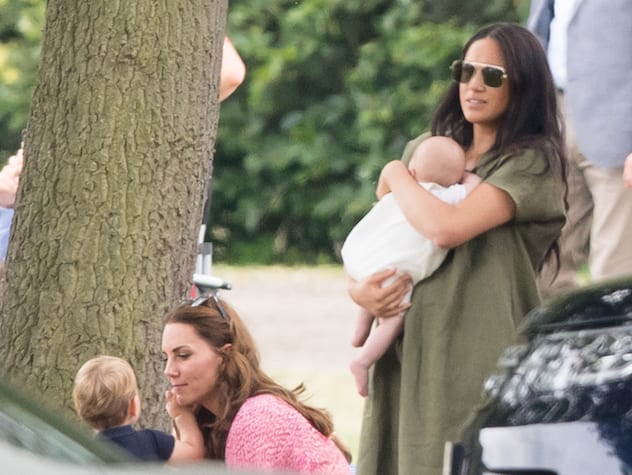 Baby Archie is already a jet-setter after joining mum and dad for Meghan's birthday celebrations in Ibiza.Samir Hussein/WIREIMAGE