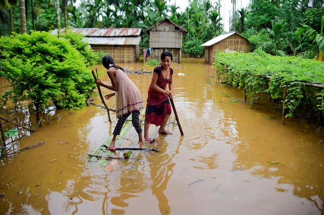 South Asia flooding