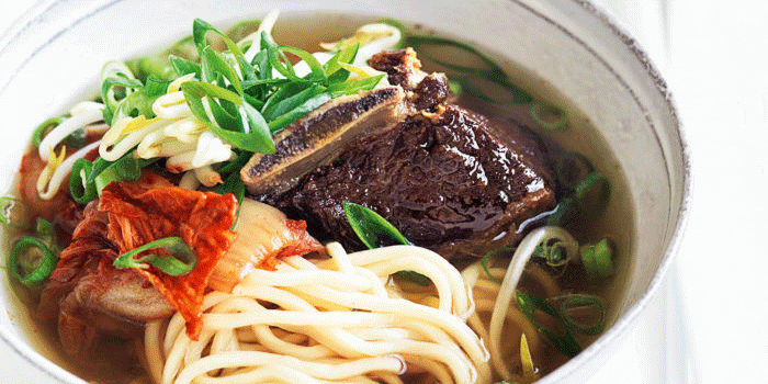 Asian Beef-Rib Kimchi Soup