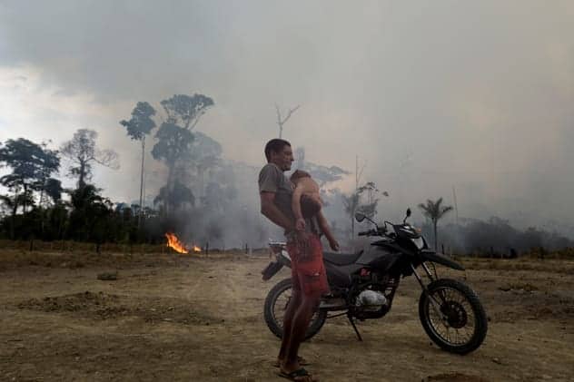 Experts are warning that the wildfires could increase in size and number. REUTERS