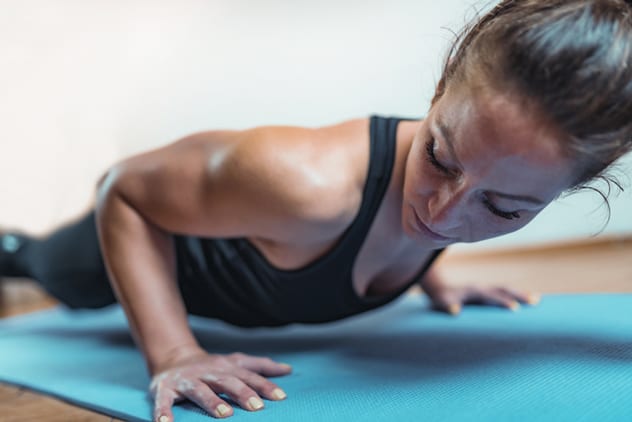 Drop and gimme 20! Using your own bodyweight is a big part of functional training, and push-ups feature prominently. ISTOCK