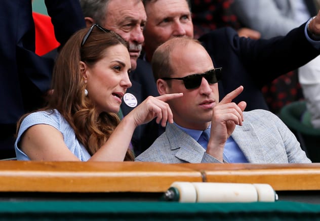 Plane-spotting? The Duke and Duchess of Cambridge were spotted on a cheap flight to Scotland yesterday. REUTERS