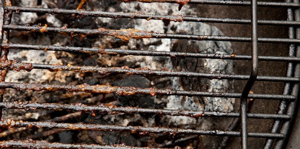 A familiar sight for barbecues after being wheeled out from their winter neglect. ISTOCK