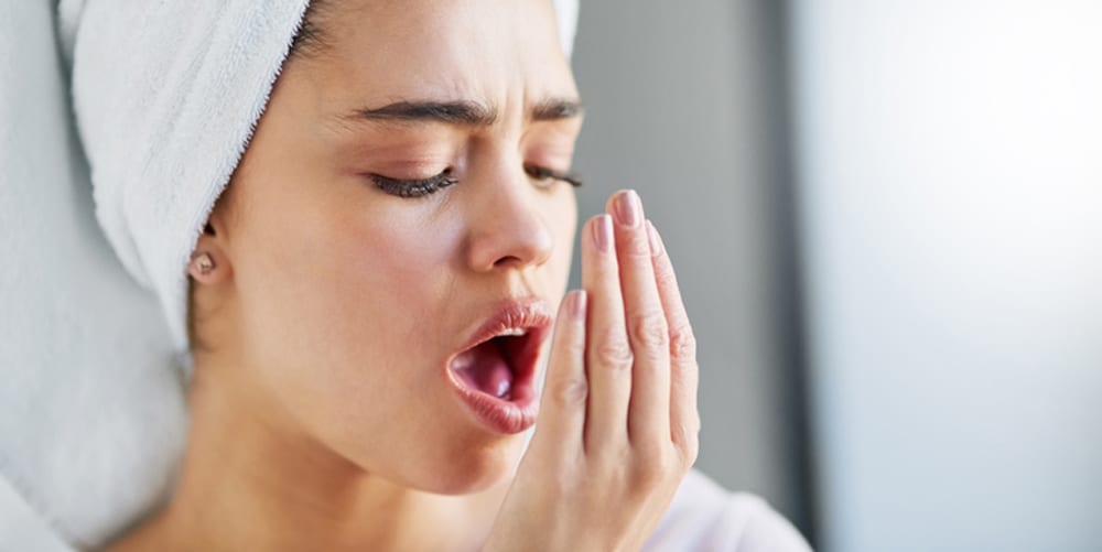 Having bad breath affects us all but keeping regular oral health habits can keep it at bay. ISTOCK