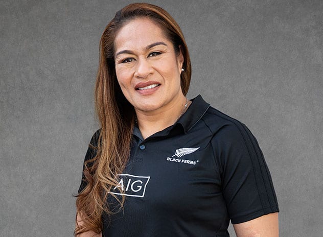 After many years of service to women's rugby in New Zealand, including captaining her country to World Cup glory, Fiao'o Fa'amausilii continues to inspire future generations of young Kiwi girls. KRISTIAN FRIRES