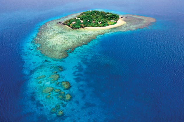 Royal Davui Island Resort is set on a beautiful private island.