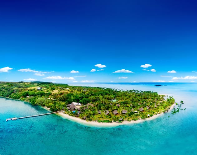 The stunning Jean-Michel Cousteau Resort in Savuvu was one of the world's first luxury eco-resorts.