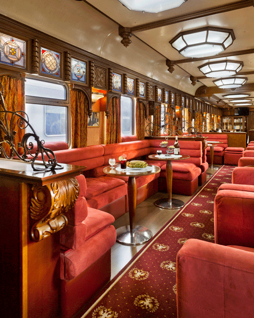 Golden Eagle Trans Siberian Bar Lounge Car