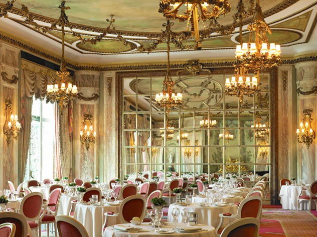 Dine like royalty at The Ritz Restaurant.