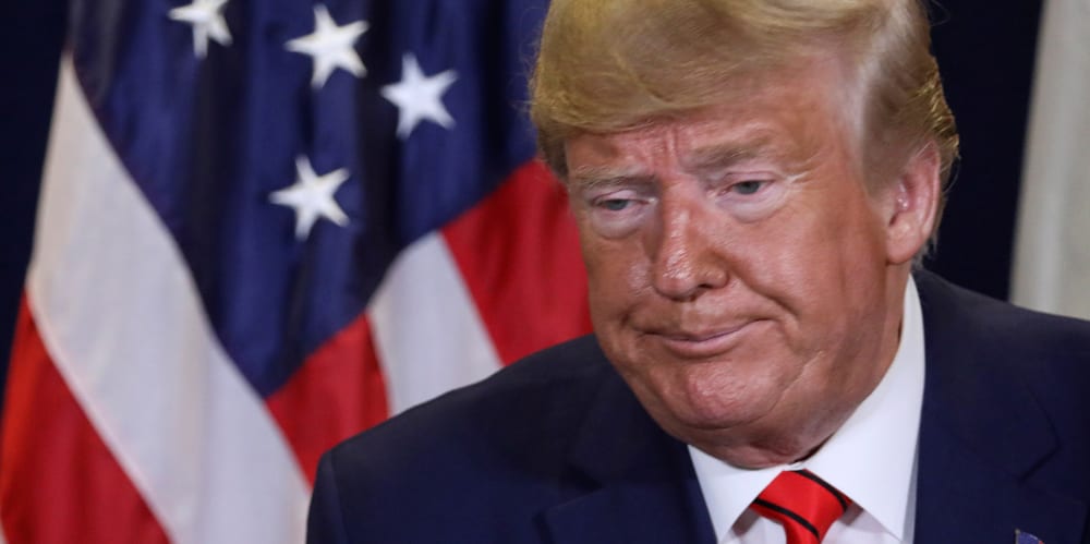 Trump says the impeachment inquiry will only strengthen his chances of re-election. REUTERS