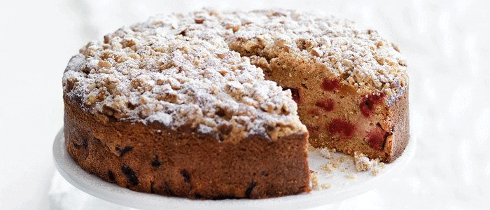 Rhubarb and Ginger Cake Recipe