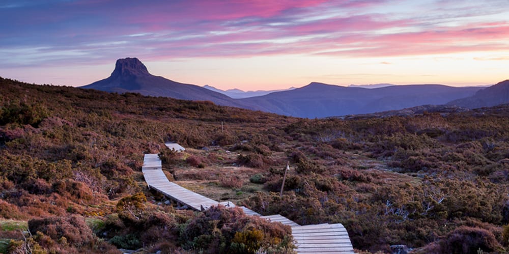 Tasmania is home to many of Australia's official Great Walks, including The Overland Track. ISTOCK