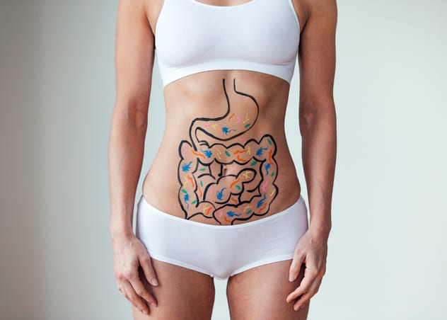 Good gut health - and avoiding diseases such as bowel cancer - starts with what you put it in it. ISTOCK