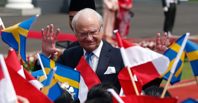 The King's decision signals a major change for the Swedish monarchy. REUTERS