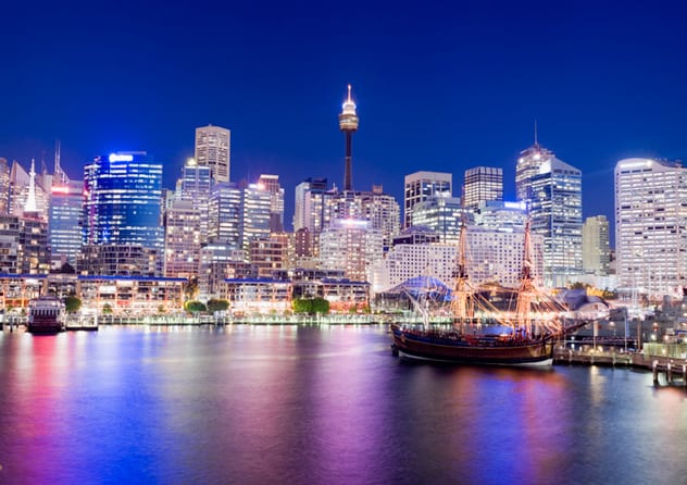 Sydney's Darling Harbour takes out fourth spot. ISTOCK