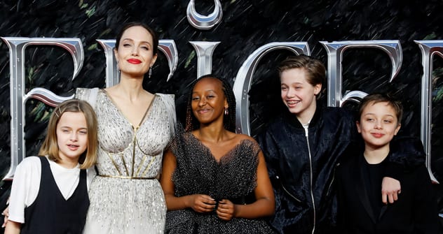 Angelina Jolie's children were right by her side again at the London premiere of Maleficent: Mistress of Evil. REUTERS