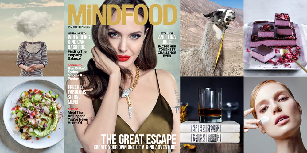 The November issue of MiNDFOOD is on sale from Thursday.