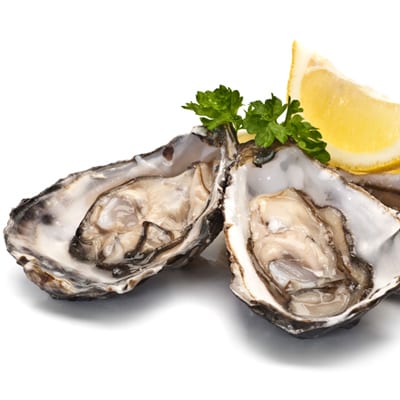 They may not be to everyone's liking, but just two oysters can provide your entire recommended daily intake of zinc. ISTOCK