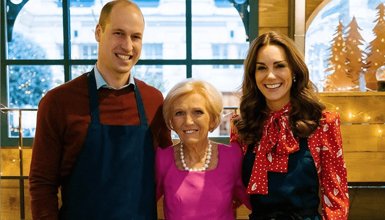 Merry Christmas from the Duke and Duchess… and Mary Berry!