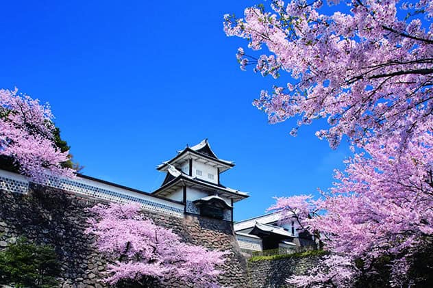 Kanazawa castle was home for the Maeda clan who ruled 20,000 samurai Ishikawa, Japan, Kanazawa castle