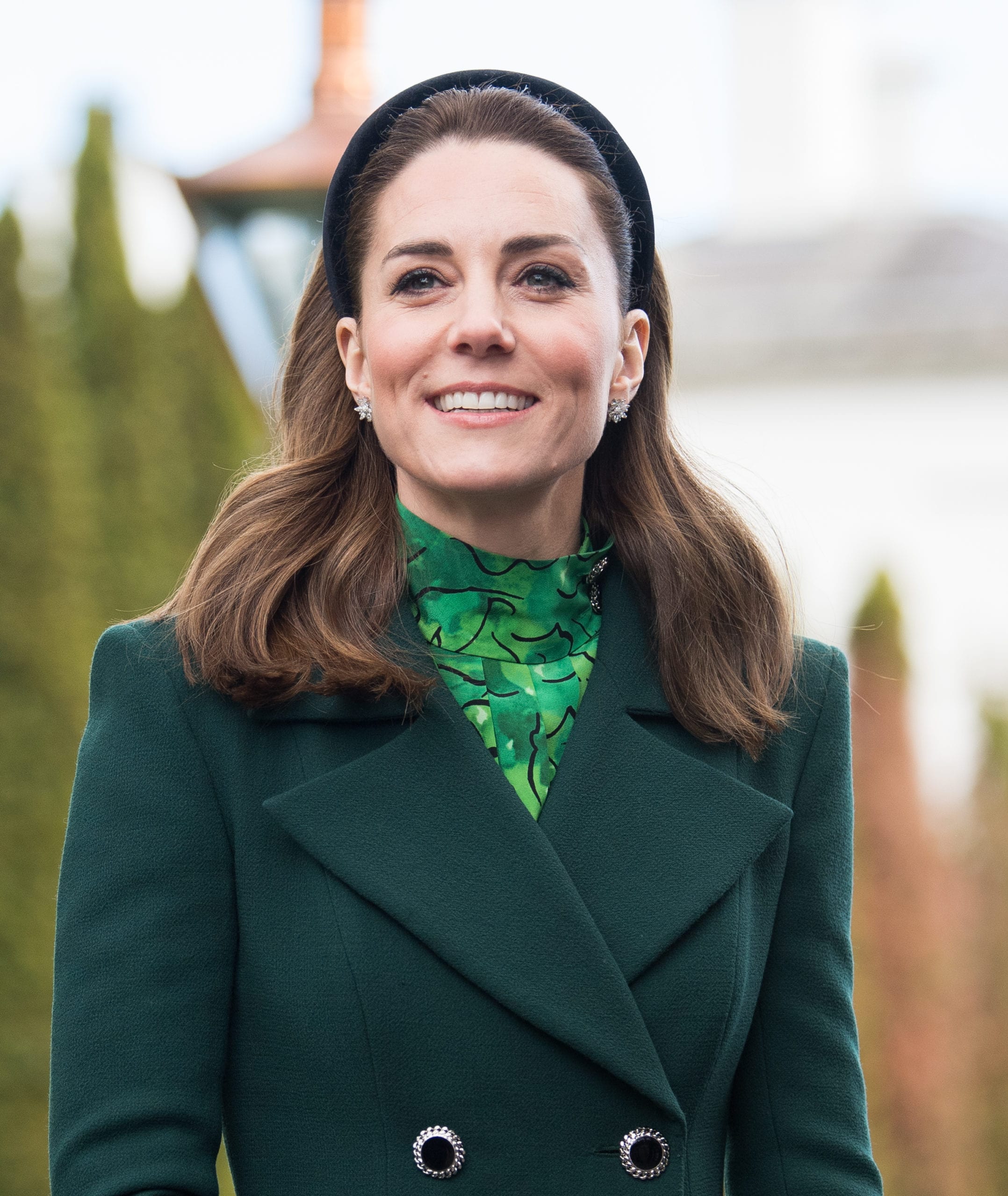 DUBLIN, IRELAND - MARCH 03: Catherine, Duchess of Cambridge during a meeting at Áras an Uachtaráin on March 03, 2020 in Dublin, Ireland. The Duke and Duchess of Cambridge are undertaking an official visit to Ireland between Tuesday 3rd March and Thursday 5th March, at the request of the Foreign and Commonwealth Office. (Photo by Samir Hussein/WireImage)