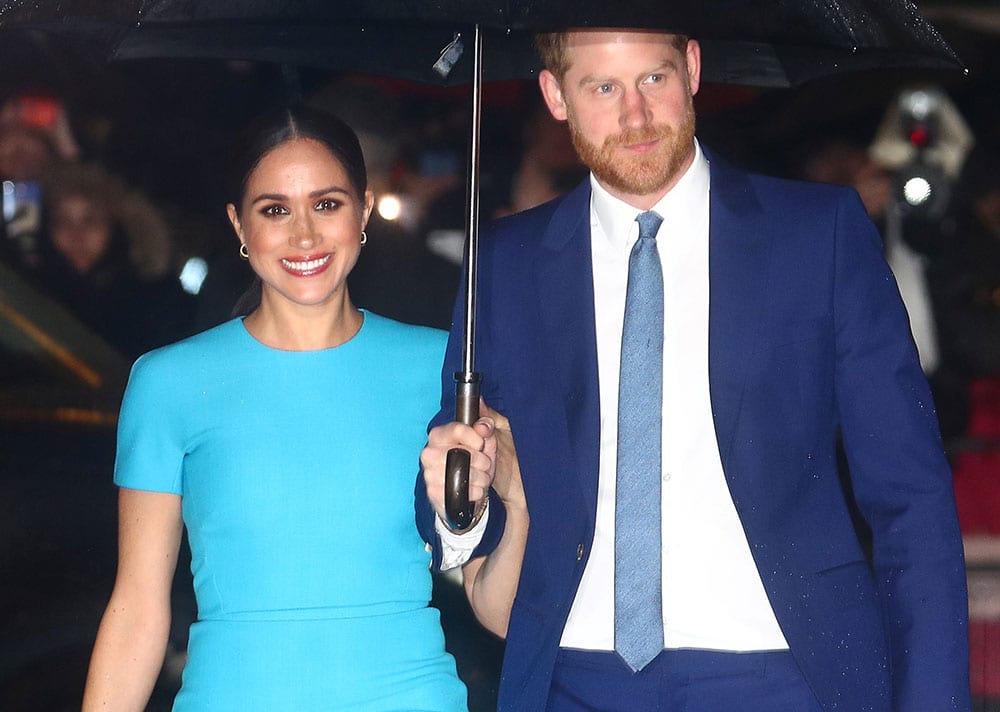 Harry and Meghan make first official appearance since royal exit